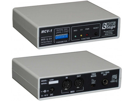 CHD MCV-1: CONVERTIDOR MIDI a CV CHD MCV-1: CONVERTIDOR MIDI a CV