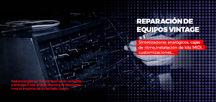 Reparación equipos vintage