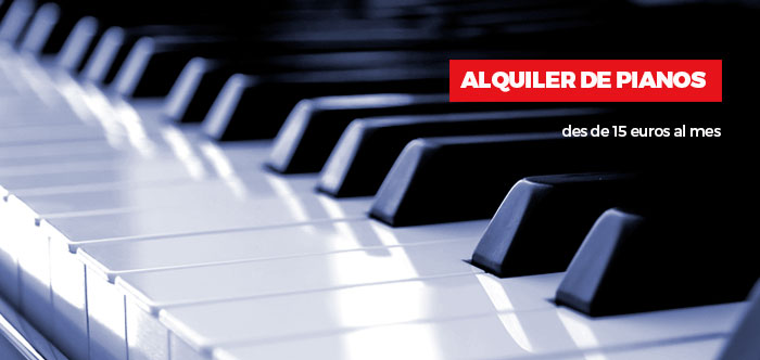 Alquiler de pianos